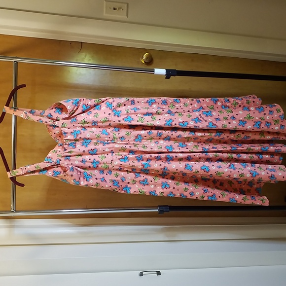 Pink Mary Blair Nancy dress 2X EUC - Picture 3 of 4